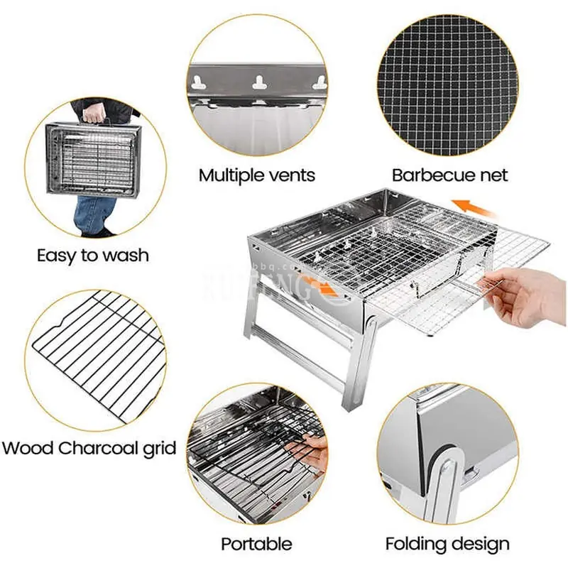 Mini Portable Folding Barbecue Grill-3.webp